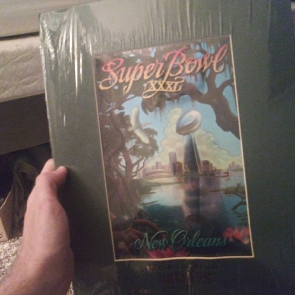 Green bay packers XXXI collectors poster unopened